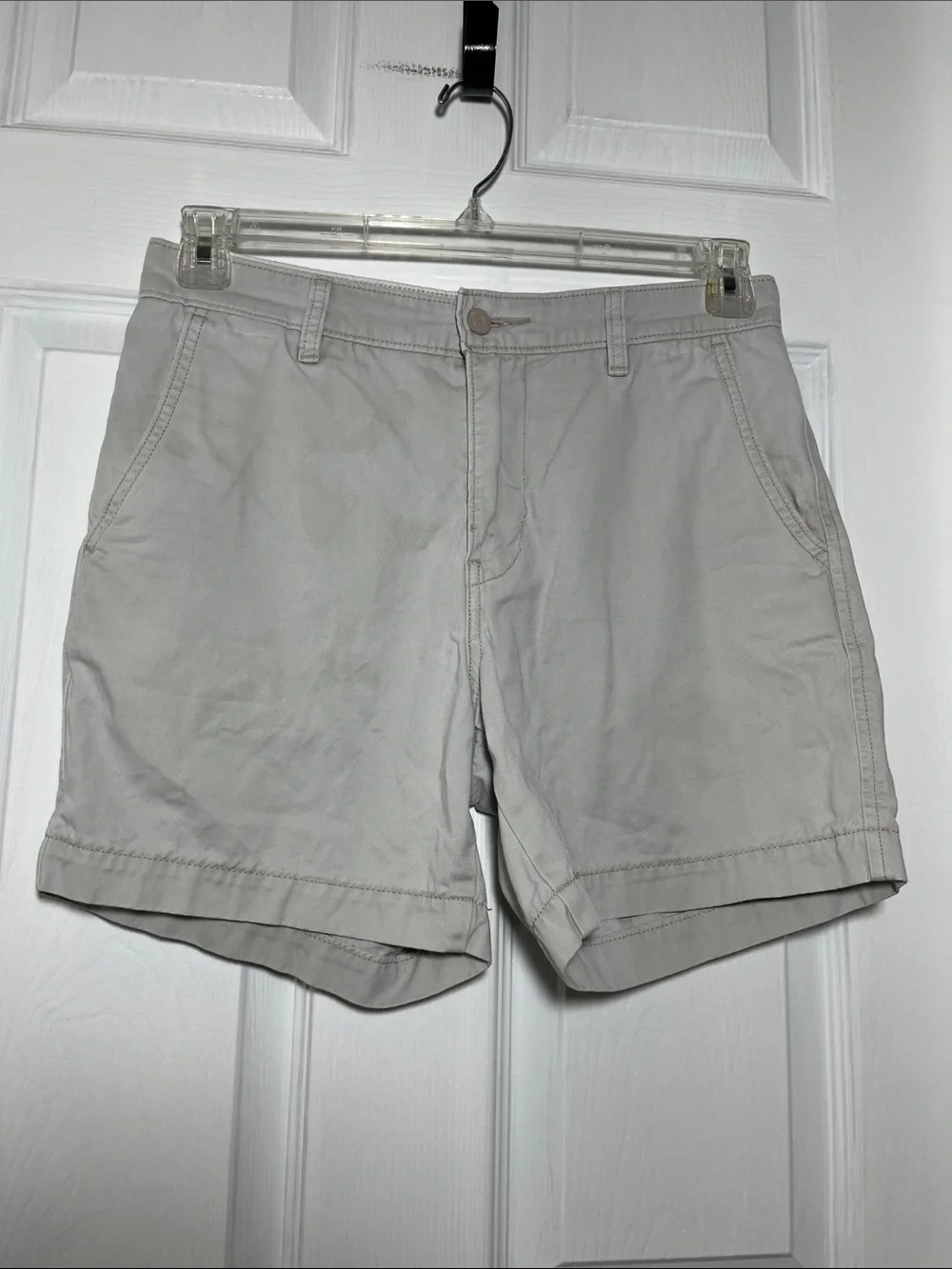 Levi's Light Khaki Cotton Chino Shorts